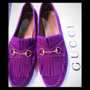 Gucci loafers Kid Scamosciato size 39